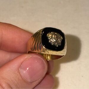 Versace copy ring for men